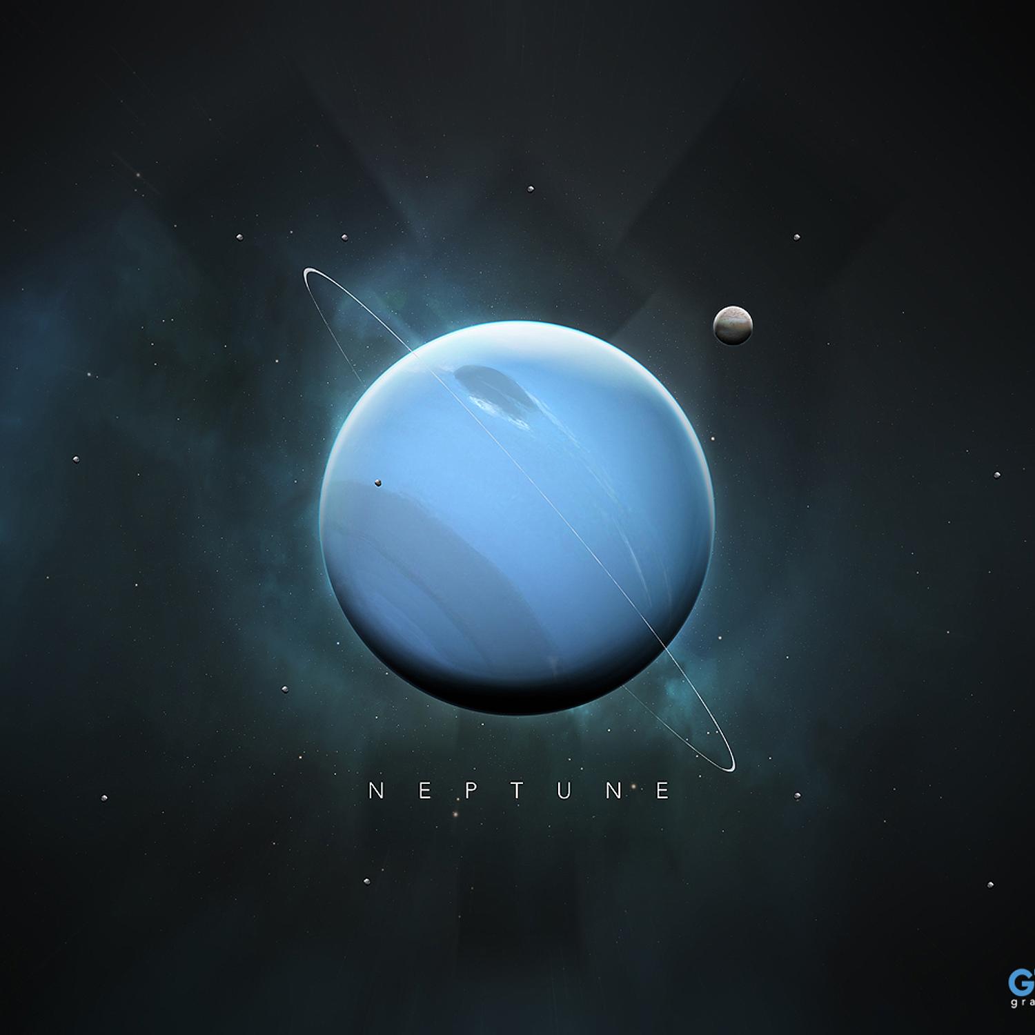 neptune in the solar system