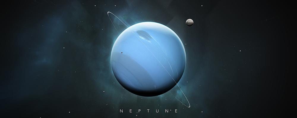 The Solar System Neptune