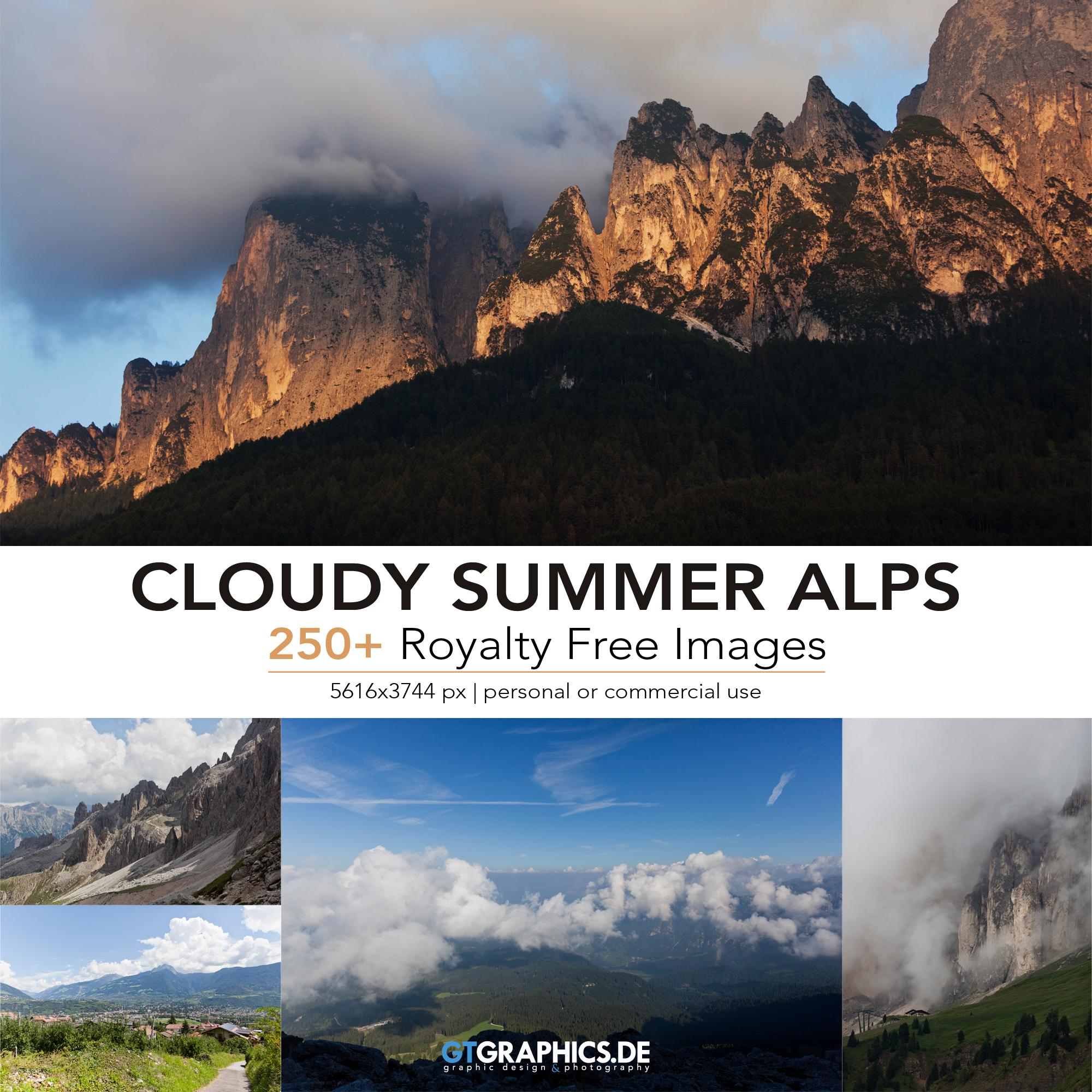 Gumroad Cloudy Summer Alps