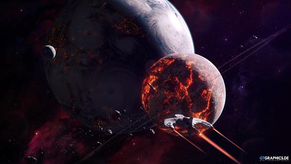 Opera Browser Space Theme