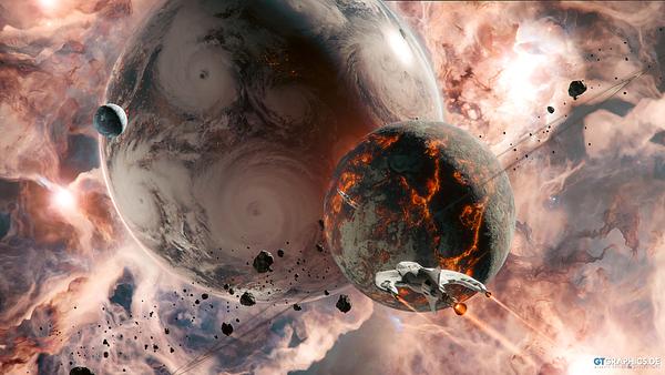 Opera Browser Space Theme