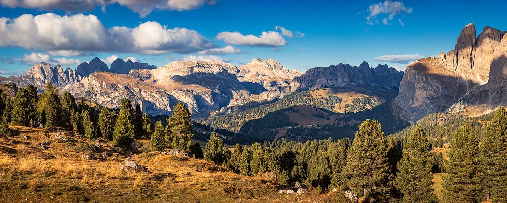 Val Gardena und Grödner Joch